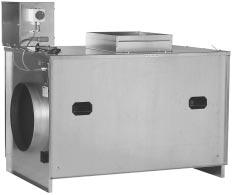 Ventilateur en Caisson VEC micro-watt PRINCIPE Ventilateur en caisson VEC, basse consommation d'énergie, à régulation électronique de la pression, classé au feu C4-4 C - /2 h, alimenté en monophasé