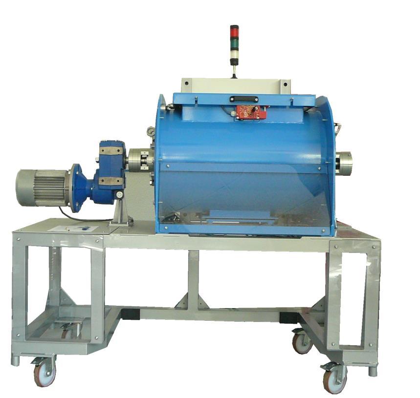 PRINCIPE DE FONCTIONNEMENT Cette machine est utilisée dans l industrie pour préparer les mélanges de poudres, de granulats, ou de pâtes afin d en homogénéiser la texture, la température La conception