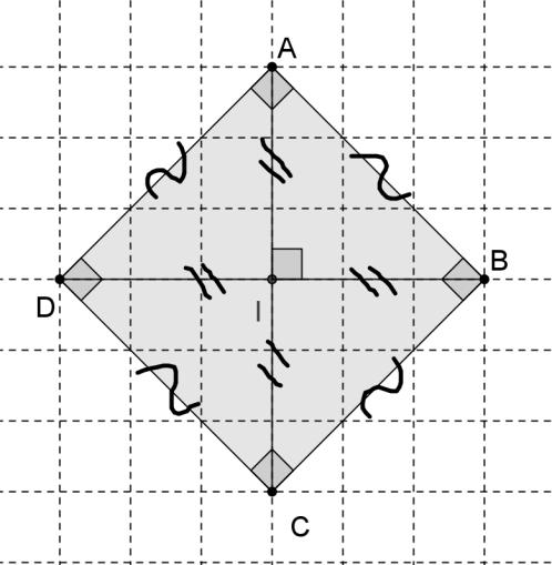 Propriétés pour démontrer qu un parallélogramme est un losange : Si les diagonales d un parallélogramme sont perpendiculaires, alors ce parallélogramme est un losange Si un parallélogramme a deux