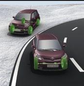 motricité et la stabilité de conduite. Ceci permet également d optimiser la consommation de carburant. Contrôle de stabilité du véhicule (VSC).