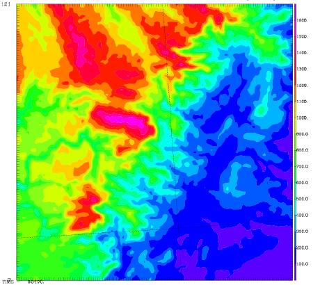 Convection orographique organisée en bandes Méthodologie: 1/ Construction d une classe de temps 2/ Validation/Evaluation Modélisation non-hydrostatique
