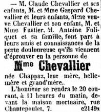 mars 1884 La Gazette de Lausanne de 10