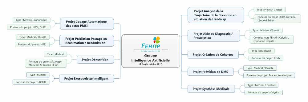 Le groupe projet IA de la FEHAP Les cas d usages