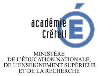 Créteil, le 14 décembre 2015 La rectrice de l'académie de Créteil Chancelière des Universités Rectorat Délégation académique à la formation des personnels enseignants, d éducation et d orientation