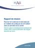 Rapport de mission. État de l art (national et international) en matière de pratiques de simulation dans le domaine de la santé