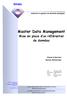 Smals. Améliorer la gestion de données partagées. Clients & Services Section Recherches