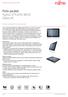 Fiche produit Fujitsu STYLISTIC M532 Tablet PC
