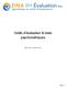 Outils d évaluation & tests psychométriques