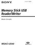 Memory Stick USB Reader/Writer