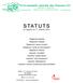 STATUTS. mutuelle centrale des finances. en vigueur au 1 er Janvier 2014