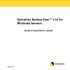 Symantec Backup Exec TM 11d for Windows Servers. Guide d'installation rapide