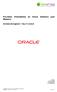Procédure d'installation de Oracle Database pour Windows