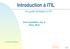Introduction à ITIL. Un guide d'initiation à ITIL. Tana Guindeba, ing. jr Mars 2014. Guintech Informatique. Passer à la première page