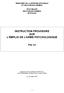 INSTRUCTION PROVISOIRE SUR L'EMPLOI DE L'ARME PSYCHOLOGIQUE