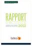 RAPPORT D ACTIVITÉ 2012 WWW.COLIBRIS-LEMOUVEMENT.ORG