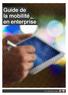 Guide de la mobilité en enterprise