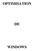 OPTIMISATION WINDOWS