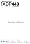 ADP440. Guide de l utilisateur POLARIMETRE POLARIMETRE