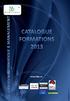 SOMMAIRE. 1. FORMATIONS INFORMATIQUE & TECHNOLOGIES p.5