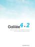 Galilée4 2 + 2000 m 2 de surface à louer adaptées à vos besoins dans le plus grand technopôle de Suisse. www.galilee-2sa.ch