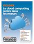 DOSSIER Le cloud computing rentre dans les mœurs