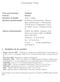 Curriculum Vitae. 1 Synthèse de la carrière. Nom patronymique : Situation de famille : Situation professionnelle :