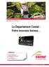 Le Département Cantal : Votre nouveau bureau