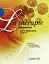 Août 2010. a thérapie. antirétrovirale. pour les adultes infectés par le VIH. Guide pour les professionnels de la santé du Québec