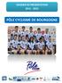 DOSSIER DE PRESENTATION 2011-2012 PÔLE CYCLISME DE BOURGOGNE