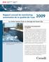 Rapport annuel de monitoring automatisé de la qualité de l eau