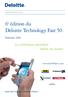6 e édition du Deloitte Technology Fast 50.