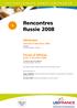Rencontres Russie 2008
