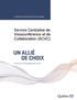 Service Centralisé de Visioconférence et de Collaboration (SCVC) POUR VOS TÉLÉCOMMUNICATIONS