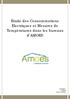 Etude des Consommations Electriques et Mesures de Températures dans les bureaux d AMOES