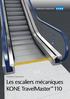 OPTIONS ET DIMENSIONS. Les escaliers mécaniques KONE TravelMaster 110
