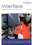 Interface. Dossier: 1 000 e intervention de chirurgie robotisée Nouvelle directrice des soins 6 e Rencontres du CPMA