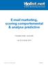 E-mail marketing, scoring comportemental & analyse prédictive