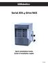 Serial ATA 4-Drive NAS Quick Installation Guide Guide d'installation rapide