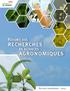 Résumé des. recherches. en sciences. agronomiques. Édition canadienne 2014