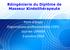 Réingénierie du Diplôme de Masseur Kinésithérapeute. Point d étape Organisations professionnelles COPIL Journée UIPARM 3 octobre 2014