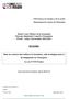 Master 2 pro Métiers de la Formation Parcours Ingénierie Conseil et Formation FOAD - Année Universitaire 2012/2013 MEMOIRE