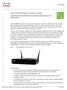 Cisco RV220W Network Security Firewall
