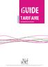 Guide. tarifaire EN VIGUEUR AU 01/08/2015 PROFESSIONNELS