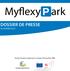 Myflexy P ark. dossier de presse. 30 janvier 2015. Dossier de presse réalisé avec le soutien d InnovaTech ASBL