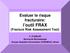 Evaluer le risque fracturaire: l outil FRAX (Fracture Risk Assessment Tool)