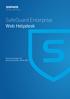 SafeGuard Enterprise Web Helpdesk. Version du produit : 6.1