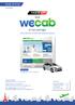 le taxi partagé, lance Dossier de Presse le bon plan pour se rendre aux aéroports parisiens Réservation wecab.com - 01 41 27 66 77 15 mai 2012