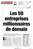 entreprises millionnaires ,,se développent innovent forcément incomplète commetoutesélection,ce panoramades50 championnes de 2010illustre l