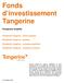 Fonds d investissement Tangerine