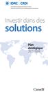 solutions Investir dans des Plan stratégique 2015-2020